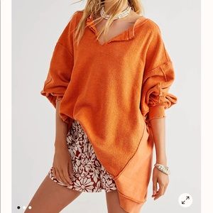 NWOT Reversible Oversized FP Pullover